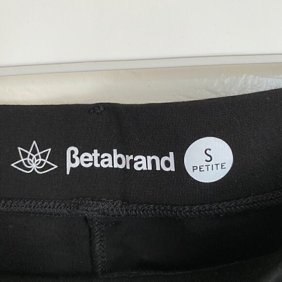 Betabrand Black Pull On Boot Cut Dress Yoga Pants Style W0104-BK - Picture 4 of 7